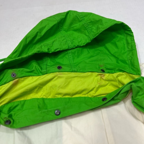 Nautica Sailing Jacket Colorblock Coat Windbreaker Hooded One Design Vintage 90s - Picture 8 of 13